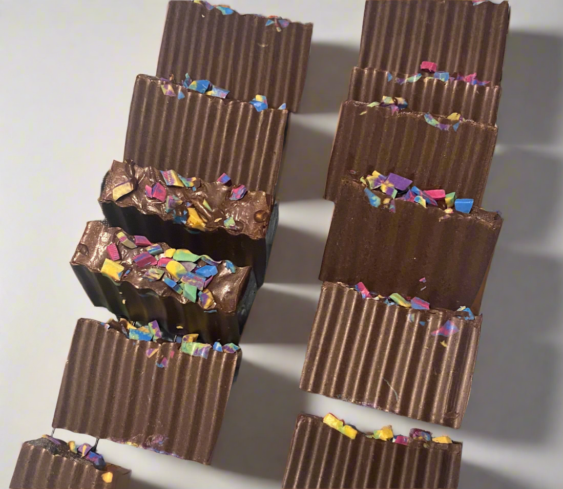 Cosmic Brownie Bar Soap