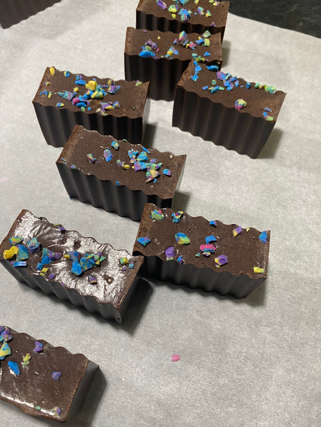 Cosmic Brownie Bar Soap